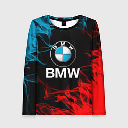 Женский лонгслив Bmw Огонь