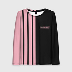 Женский лонгслив BLACKPINK HALF BLACK-PINK MINI LOGO