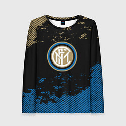 Женский лонгслив Inter logo