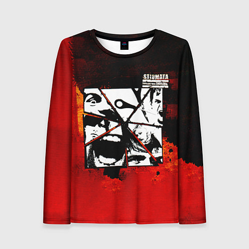 Женский лонгслив Больше чем любовь - Stigmata / 3D-принт – фото 1