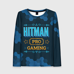Лонгслив женский Игра Hitman: PRO Gaming, цвет: 3D-принт