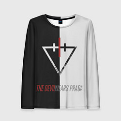 Женский лонгслив The Devil wears prada - Логотип