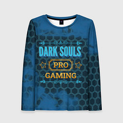 Лонгслив женский Игра Dark Souls: pro gaming, цвет: 3D-принт