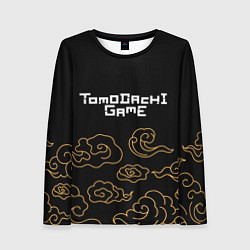 Лонгслив женский Tomodachi Game anime clouds, цвет: 3D-принт