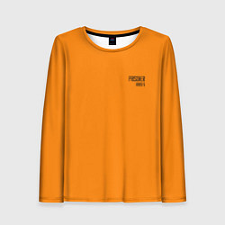 Лонгслив женский Prisoner Orange, цвет: 3D-принт