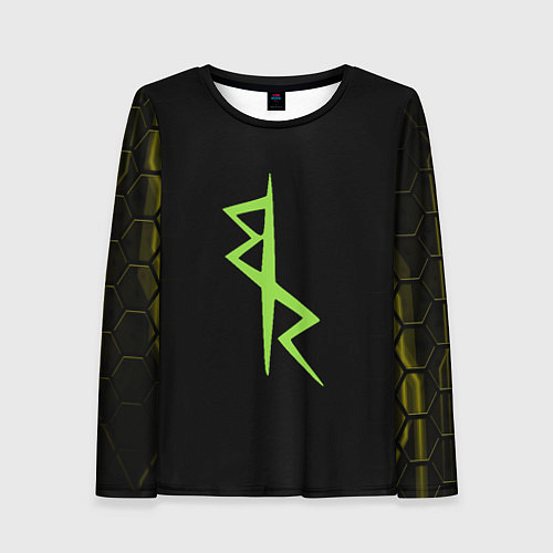 Женский лонгслив Киберпанк - Команда Дэвида / 3D-принт – фото 1