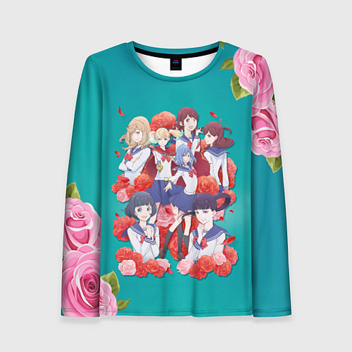 Женский лонгслив Девушка из оперы / 3D-принт – фото 1