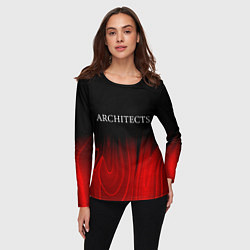 Лонгслив женский Architects red plasma, цвет: 3D-принт — фото 2