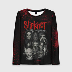 Женский лонгслив Slipknot dark