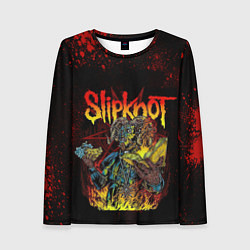 Лонгслив женский Slipknot Monster, цвет: 3D-принт