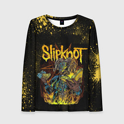 Лонгслив женский Slipknot Yellow Monster, цвет: 3D-принт