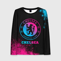 Женский лонгслив Chelsea - neon gradient