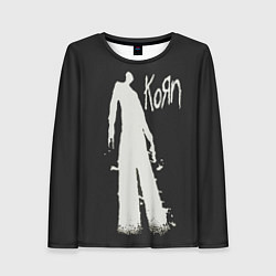 Женский лонгслив Korn print