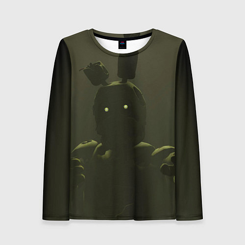 Женский лонгслив Спрингтpап / 3D-принт – фото 1