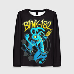 Женский лонгслив Blink 182 rabbit