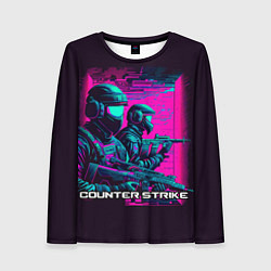 Женский лонгслив Cs Go neon