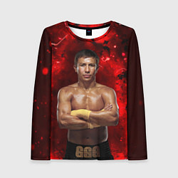 Лонгслив женский Головкин GGG, цвет: 3D-принт