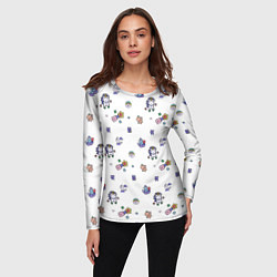 Лонгслив женский Magic pattern, цвет: 3D-принт — фото 2