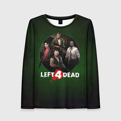 Женский лонгслив Left 4 dead команда
