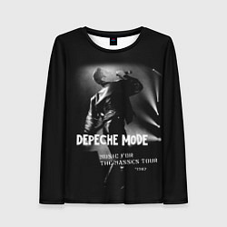 Женский лонгслив Depeche Mode - Music for the Masses tour