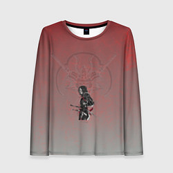 Женский лонгслив Geisha X samurai