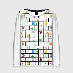 Лонгслив женский Найди выход, цвет: 3D-принт