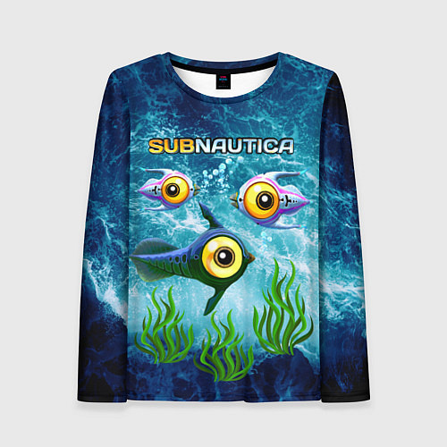 Женский лонгслив Subnautica / 3D-принт – фото 1