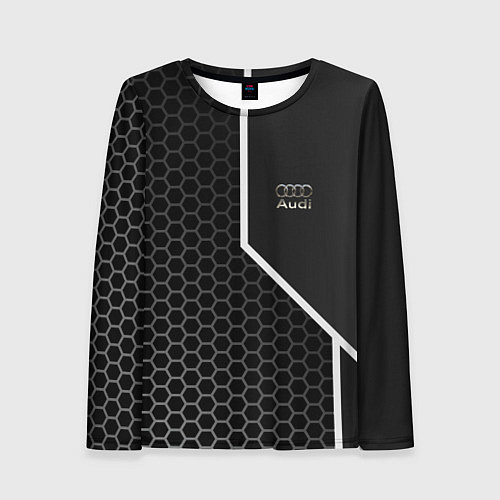 Женский лонгслив Audi sign / 3D-принт – фото 1