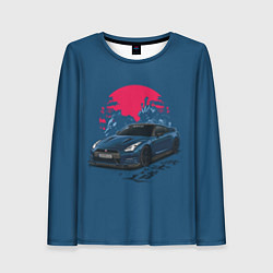 Женский лонгслив Nissan GTR Godzilla
