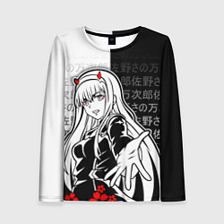 Лонгслив женский Зеро ту - 02, цвет: 3D-принт