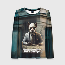 Женский лонгслив Payday 3 dog