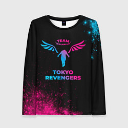 Женский лонгслив Tokyo Revengers - neon gradient