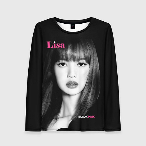 Женский лонгслив Blackpink Lisa Portrait / 3D-принт – фото 1