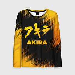 Женский лонгслив Akira - gold gradient