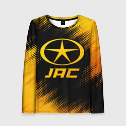 Женский лонгслив JAC - gold gradient