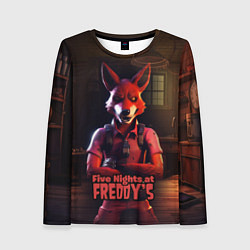 Женский лонгслив Five Nights at Freddys Mangle