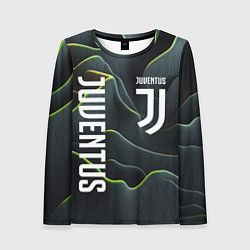 Женский лонгслив Juventus dark green logo