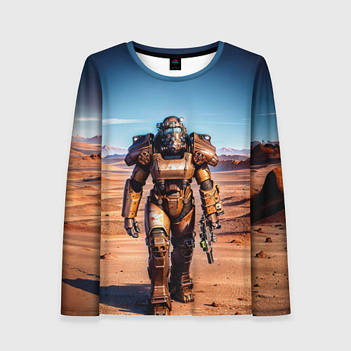 Женский лонгслив Fallout power / 3D-принт – фото 1