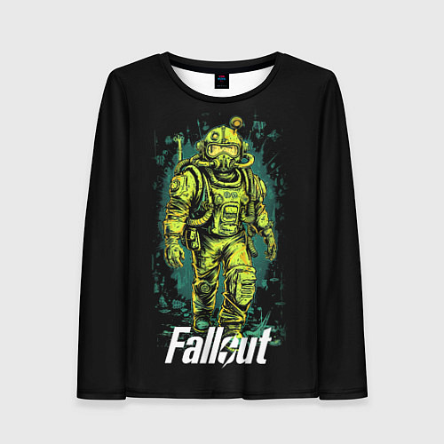 Женский лонгслив Fallout poster game / 3D-принт – фото 1