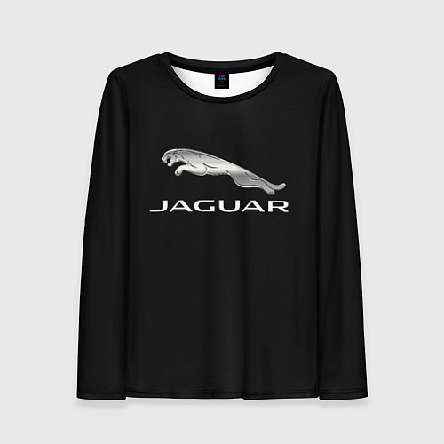 Женский лонгслив Jaguar sport brend / 3D-принт – фото 1