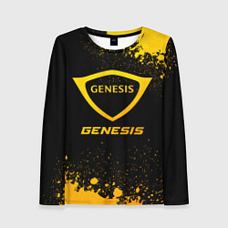 Женский лонгслив Genesis - gold gradient