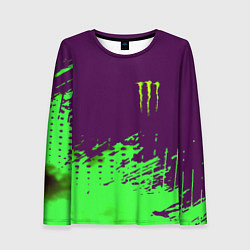 Женский лонгслив Monster energy taurin