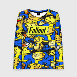 Лонгслив женский Fallout logo game, цвет: 3D-принт