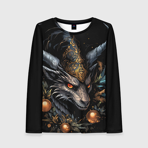 Женский лонгслив Страж новогодней ночи / 3D-принт – фото 1