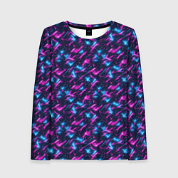 Женский лонгслив Неоновый бум