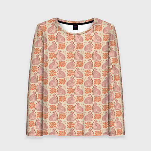 Женский лонгслив Тигрица со змейкой / 3D-принт – фото 1