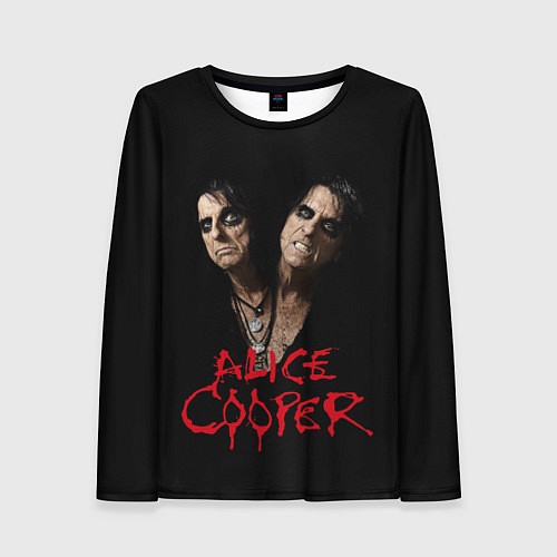 Женский лонгслив Alice Cooper paranormal / 3D-принт – фото 1