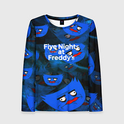 Лонгслив женский Huggy Wuggy x Five Nights at Freddys, цвет: 3D-принт