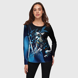 Лонгслив женский Зимний викинг, цвет: 3D-принт — фото 2