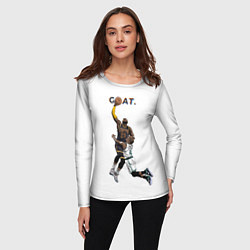 Лонгслив женский Goat 23 - LeBron James, цвет: 3D-принт — фото 2